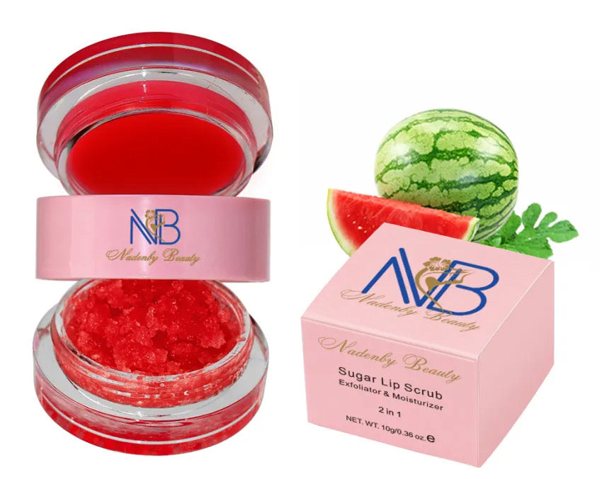 Lip scrub and lip balm