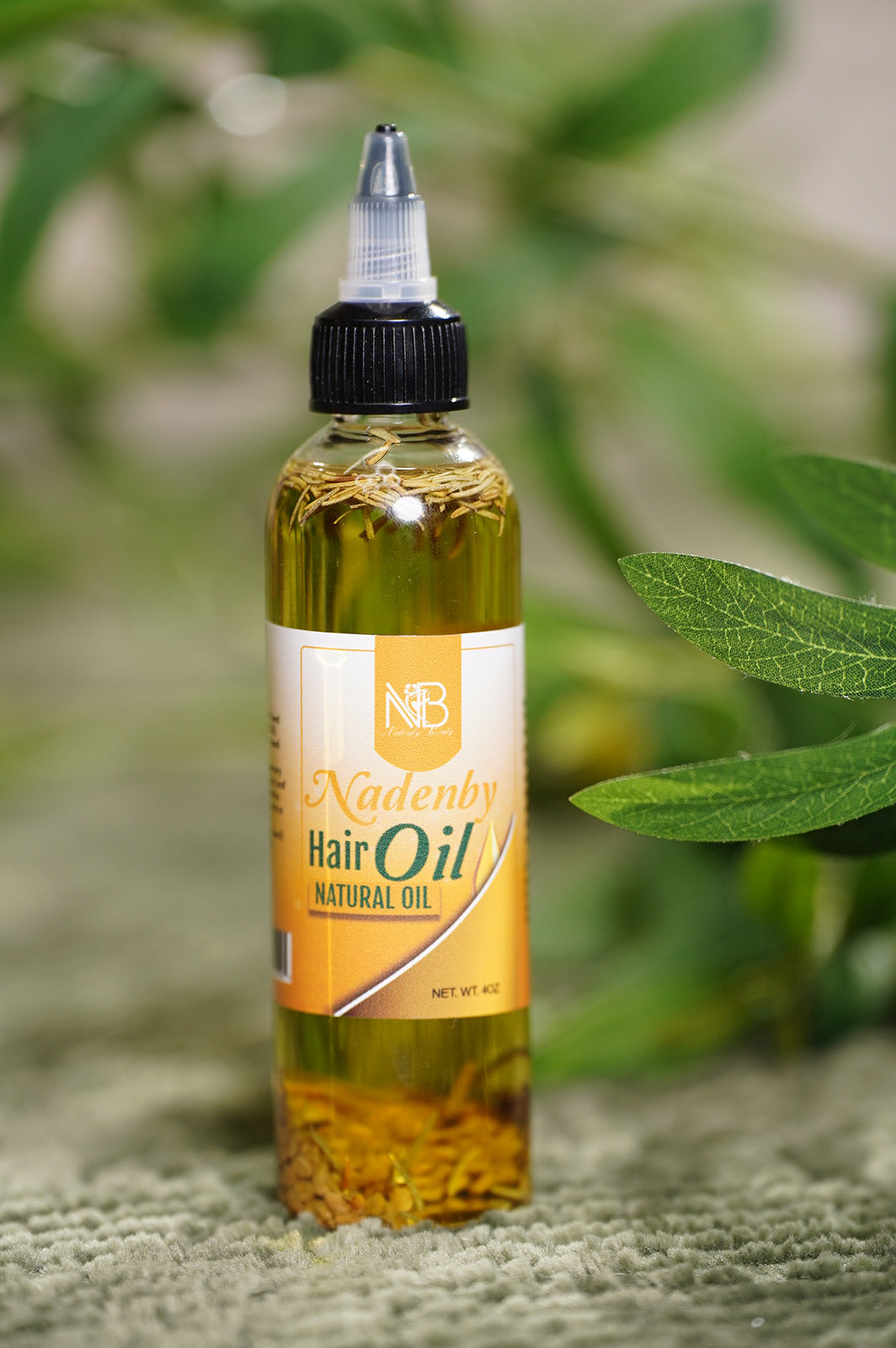 Nadenby Natural Herbal Infused Hair Oil 4oz